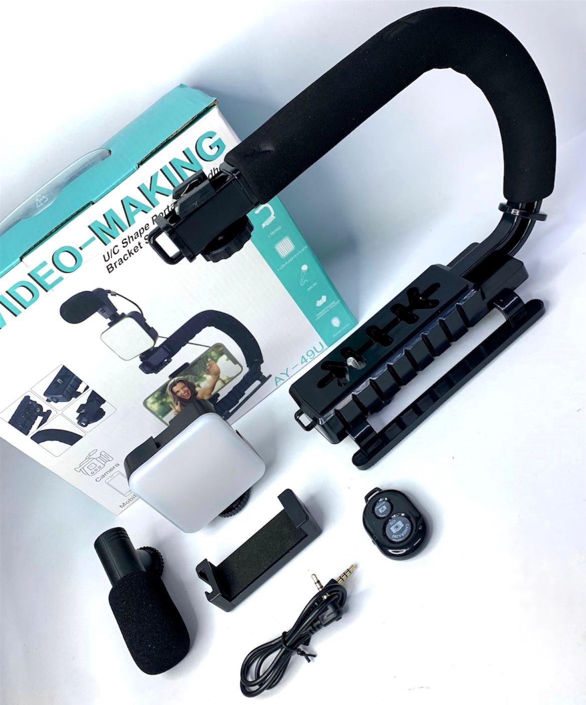 Miniatura 4 de KIT ESTABILIZADOR VIDEO+LED+MICROFONO